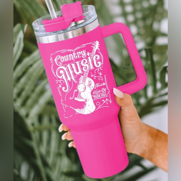 Pink Country Music Cup - Picture 1 of 2